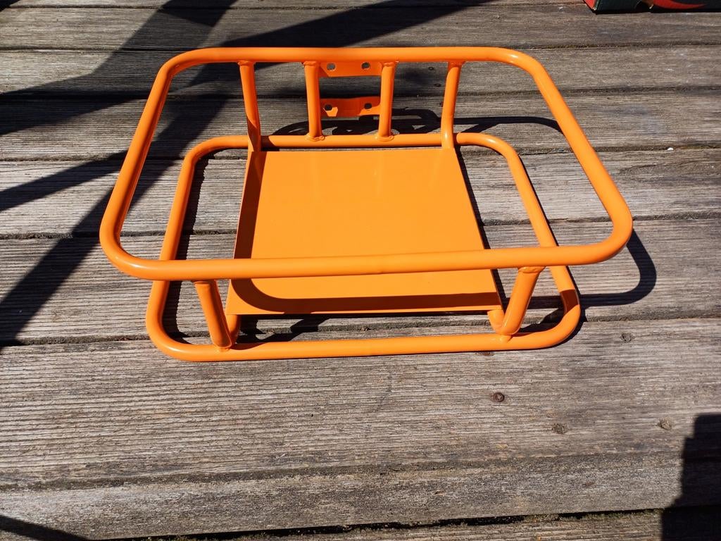 Oranje fiets voordrager, Fietsen en Brommers, Onbekend, Ophalen of Verzenden, Zo goed als nieuw, Onbekend