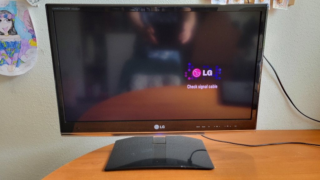 LG Monitor/TV 23 inch, Ophalen, Gebruikt, HDMI, Full HD