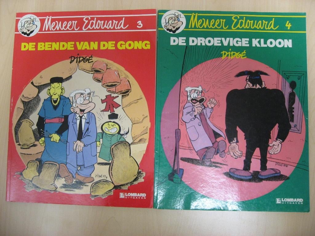 Meneer Edouard. Deel 3 en 4., Meerdere stripboeken, Ophalen of Verzenden, Gelezen