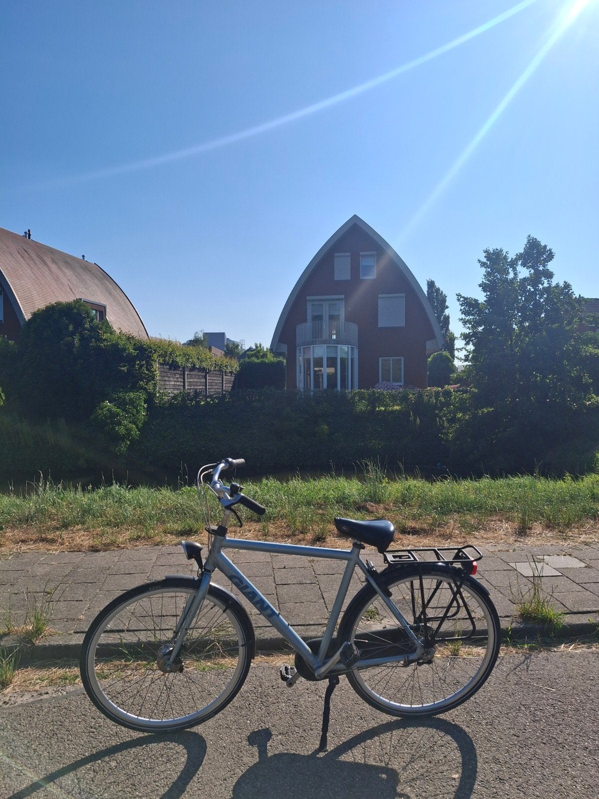 giant fiets, Fietsen en Brommers, Elektrische fietsen, 55 tot 59 cm, Ophalen of Verzenden, Zo goed als nieuw, Overige merken