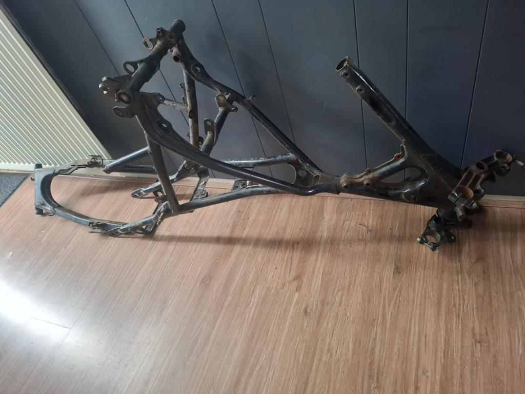 Frame FT500 met duits kenteken, Motoren, Onderdelen | Honda, Ophalen