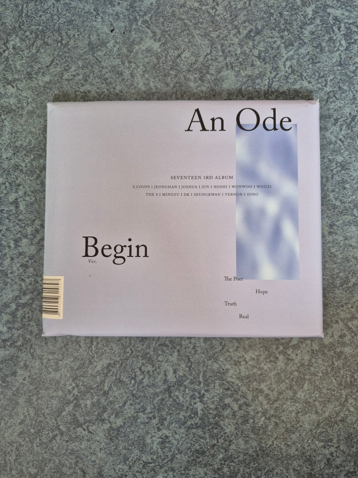 Seventeen An Ode album Begin versie, Verzenden, Album