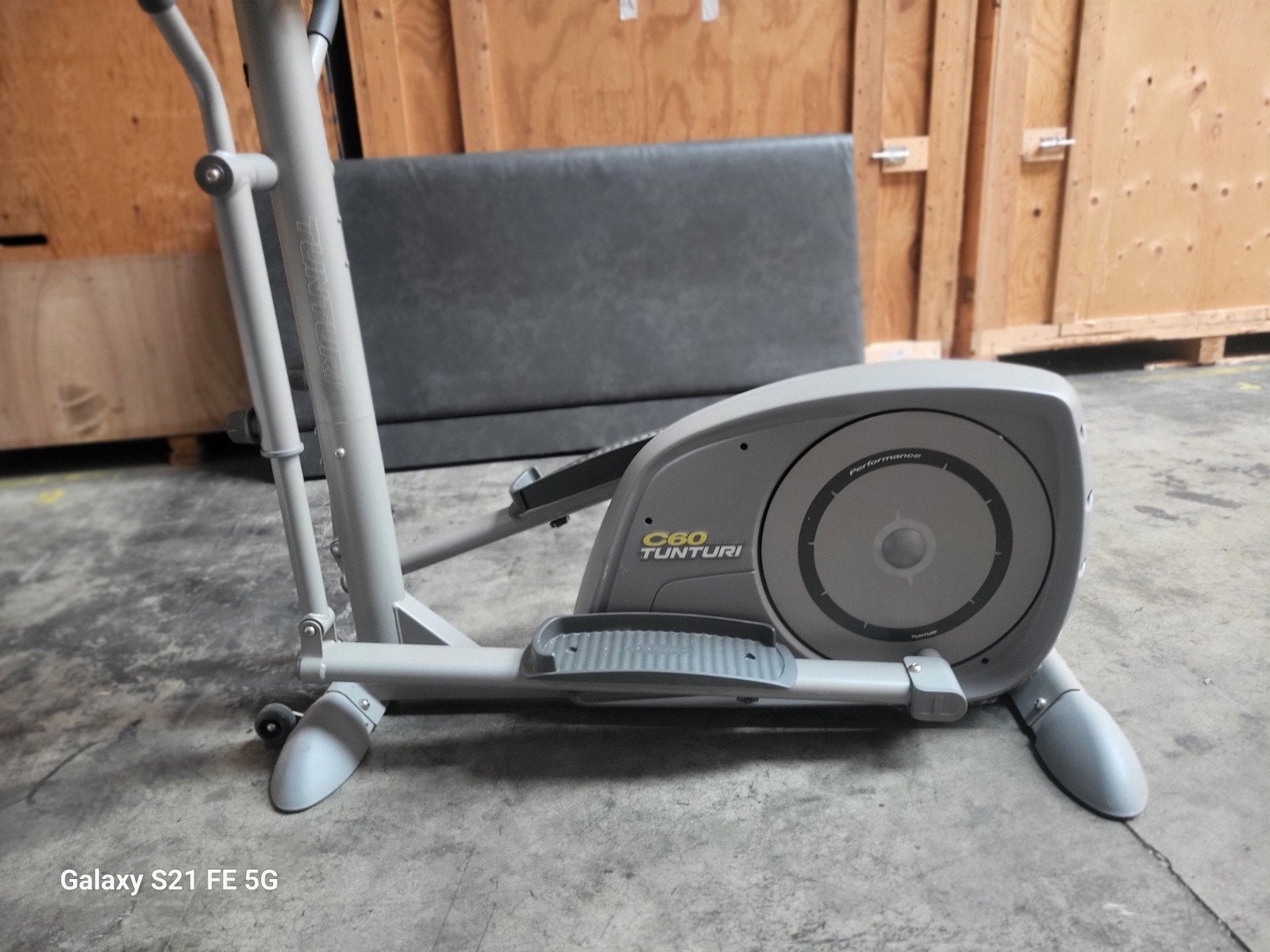Tunturi C60 Stepper Zo goed als nieuw, Ophalen, Zo goed als nieuw, Metaal, Crosstrainer