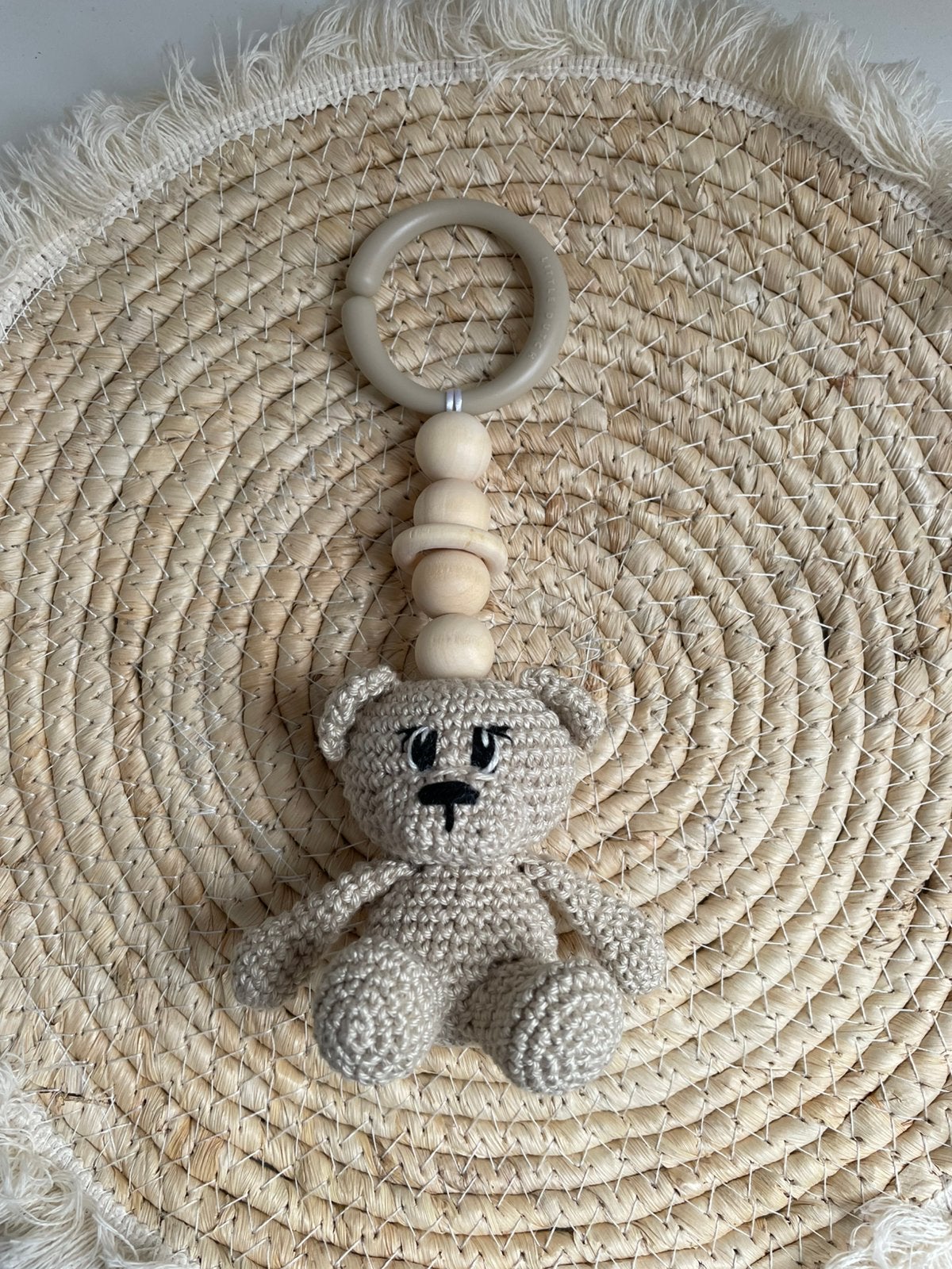 Gehaakte hanger voor kinderwagen of naxi-cosi, Ophalen of Verzenden, Nieuw, Kraamcadeau