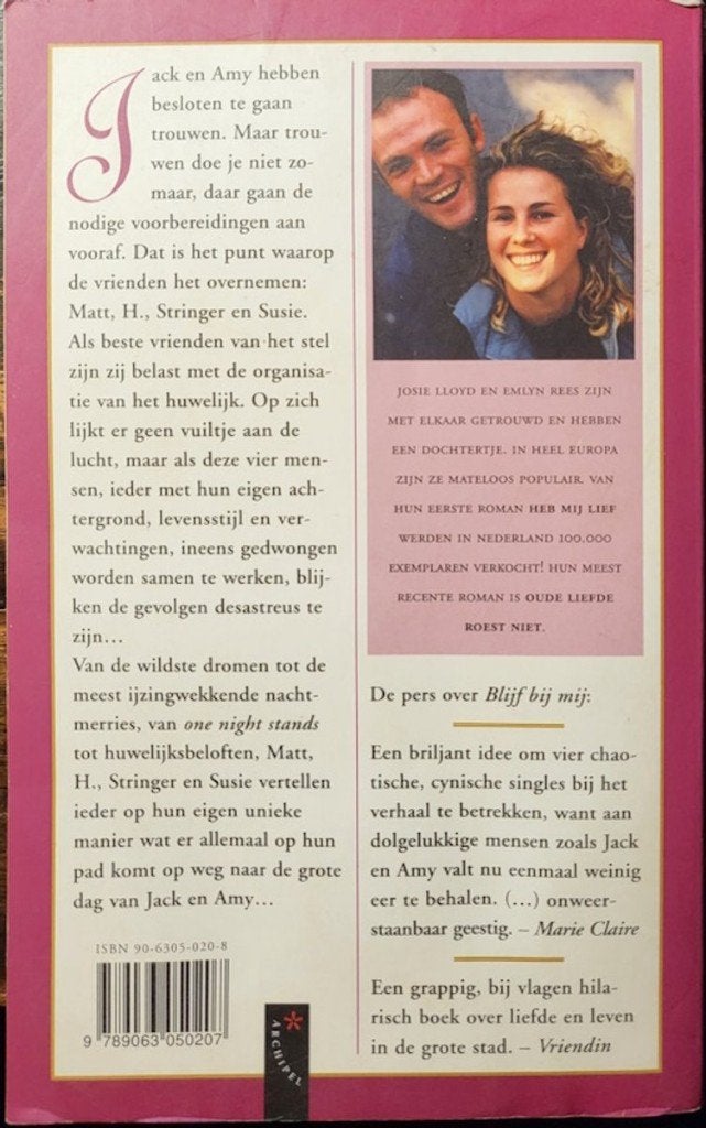 Josie Lloyd & Emily Rees : Blijf bij mij, Boeken, Ophalen of Verzenden, Gelezen