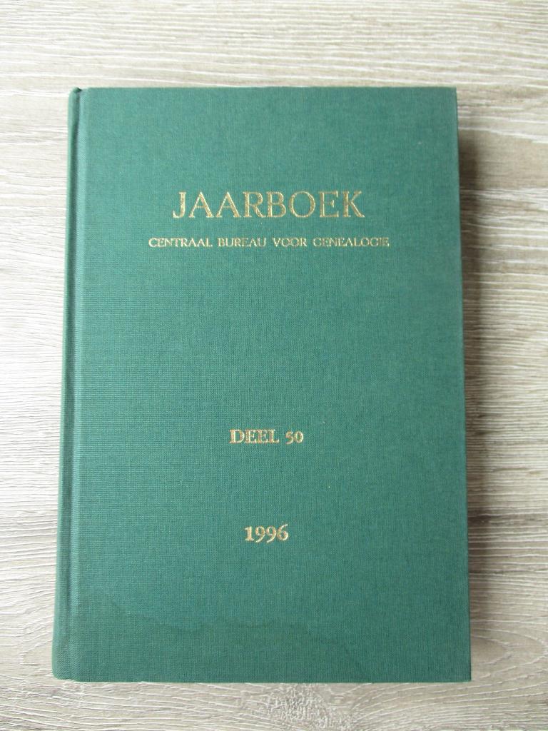 Centraal bureau voor genealogie Jaarboek 1996, Ophalen of Verzenden, Gelezen