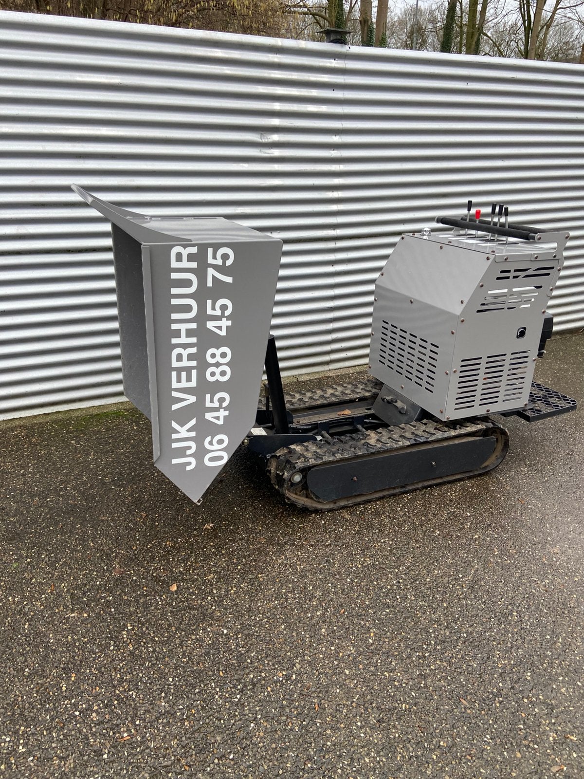 Te huur rupsdumper 500kg, Ophalen of Verzenden, Zo goed als nieuw