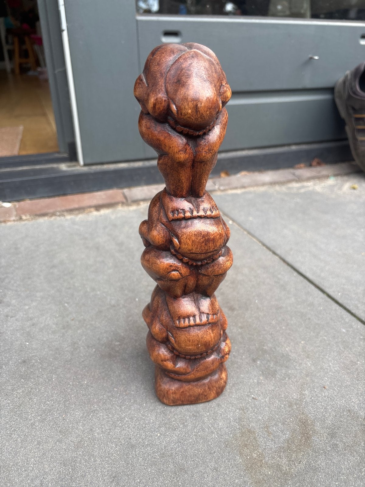 Yogiman Bali Houtsnijwerk - Oosterse Decoratie, Antiek en Kunst, Kunst | Beelden en Houtsnijwerken, Houtsnijwerk, Ophalen of Verzenden