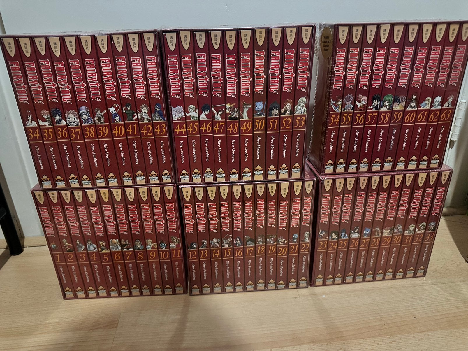 Alle Fairy Tail Manga Boxsets Nieuw Compleet! Zeldzaam!, Boeken, Meerdere comics, Ophalen of Verzenden, Zo goed als nieuw, Japan (Manga)