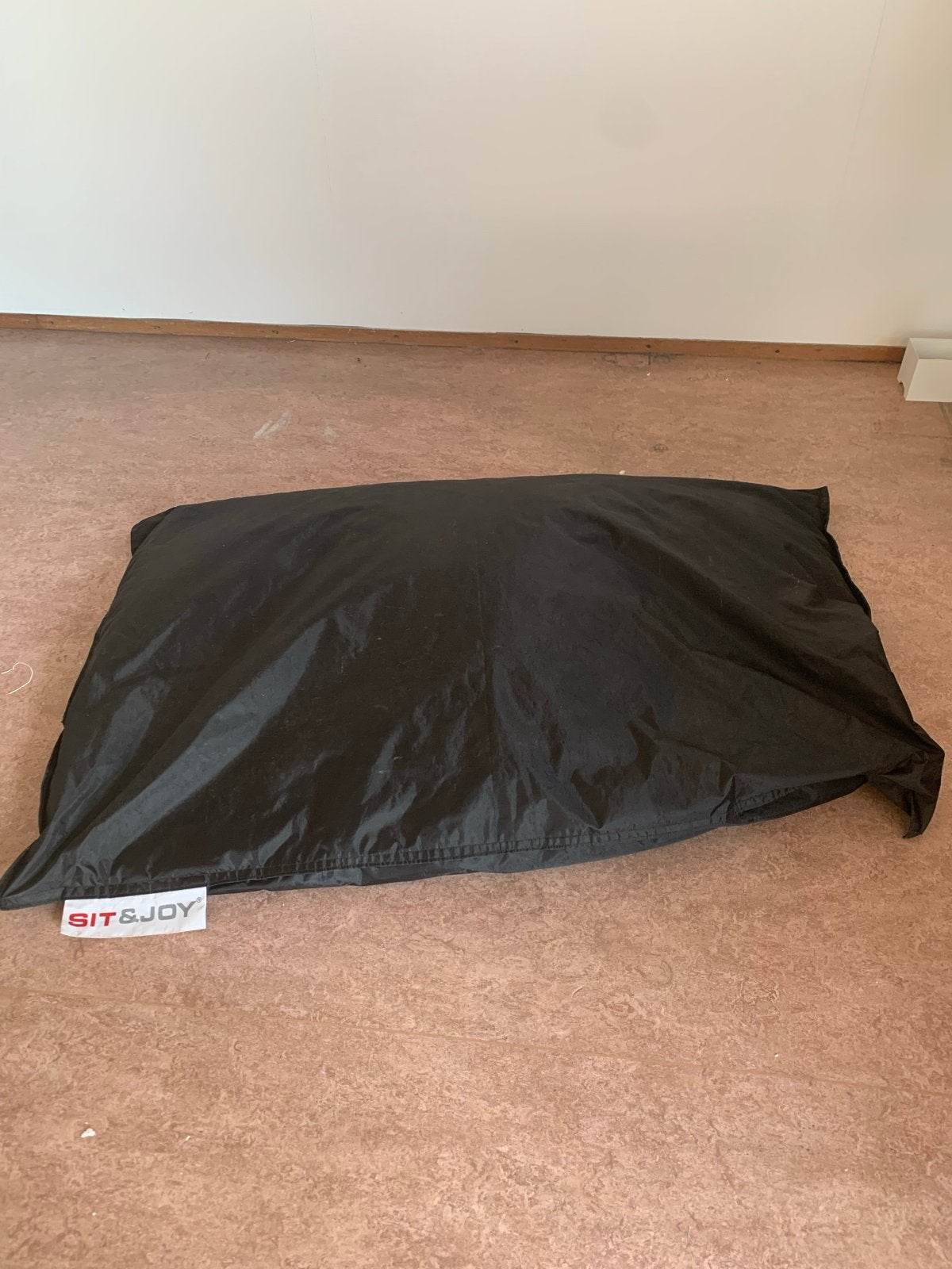 Zwarte Sit & Joy zitzak - Comfortabel en stijlvol, Huis en Inrichting, Zitzakken, Ophalen, Gebruikt, Zwart, Zitzak