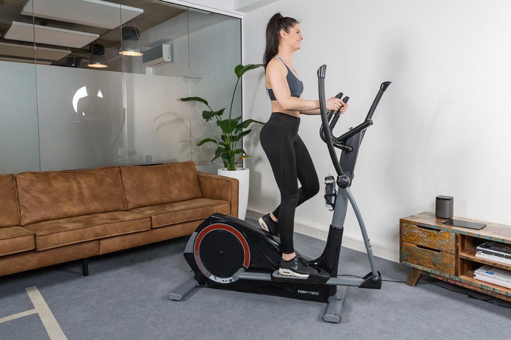 Flow Fitness Glider DCT2500i crosstrainer - als nieuw, Ophalen, Benen, Zo goed als nieuw, Crosstrainer