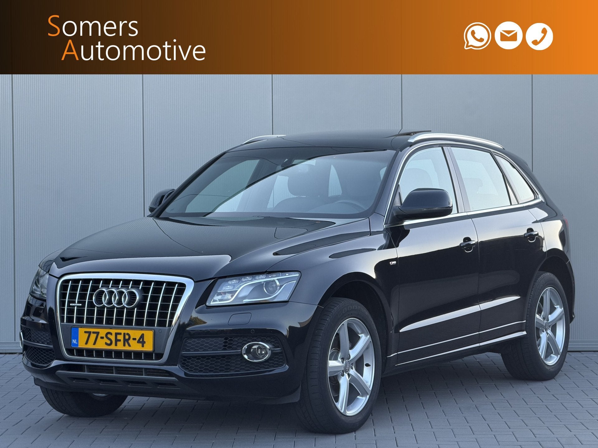 Audi Q5 2.0 TFSI quattro Pro Line S | Panorama | B&O | Xenon, Auto's, Automaat, Gebruikt, Zwart, 4 cilinders