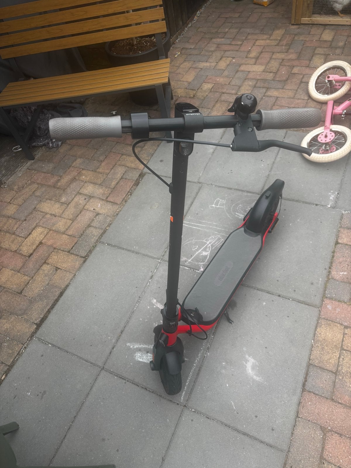 Ninebot elektrische step - gebruikt, Ophalen of Verzenden, Zo goed als nieuw, Elektrische step (E-scooter)
