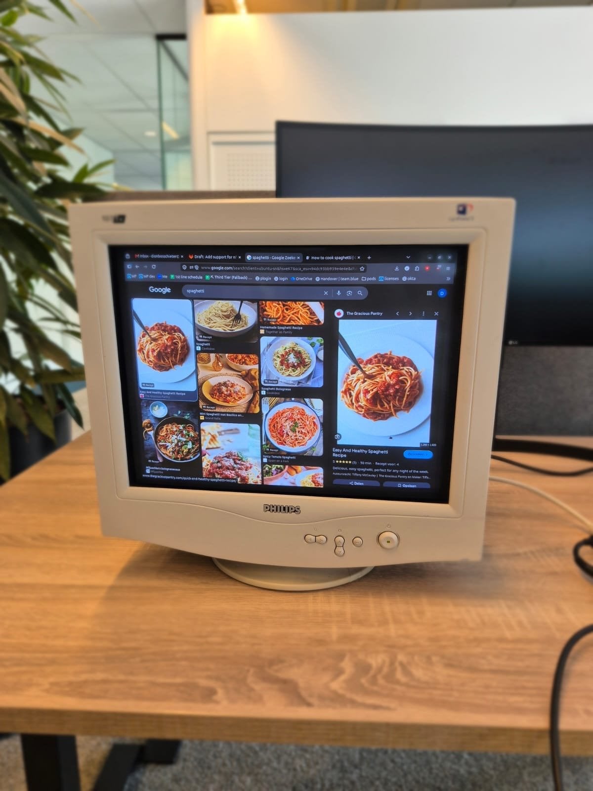 Philips 107T41 CRT Monitor - Vintage Beeldscherm, Computers en Software, Monitoren, Gebruikt, Overige typen, Onbekend, Overige resoluties