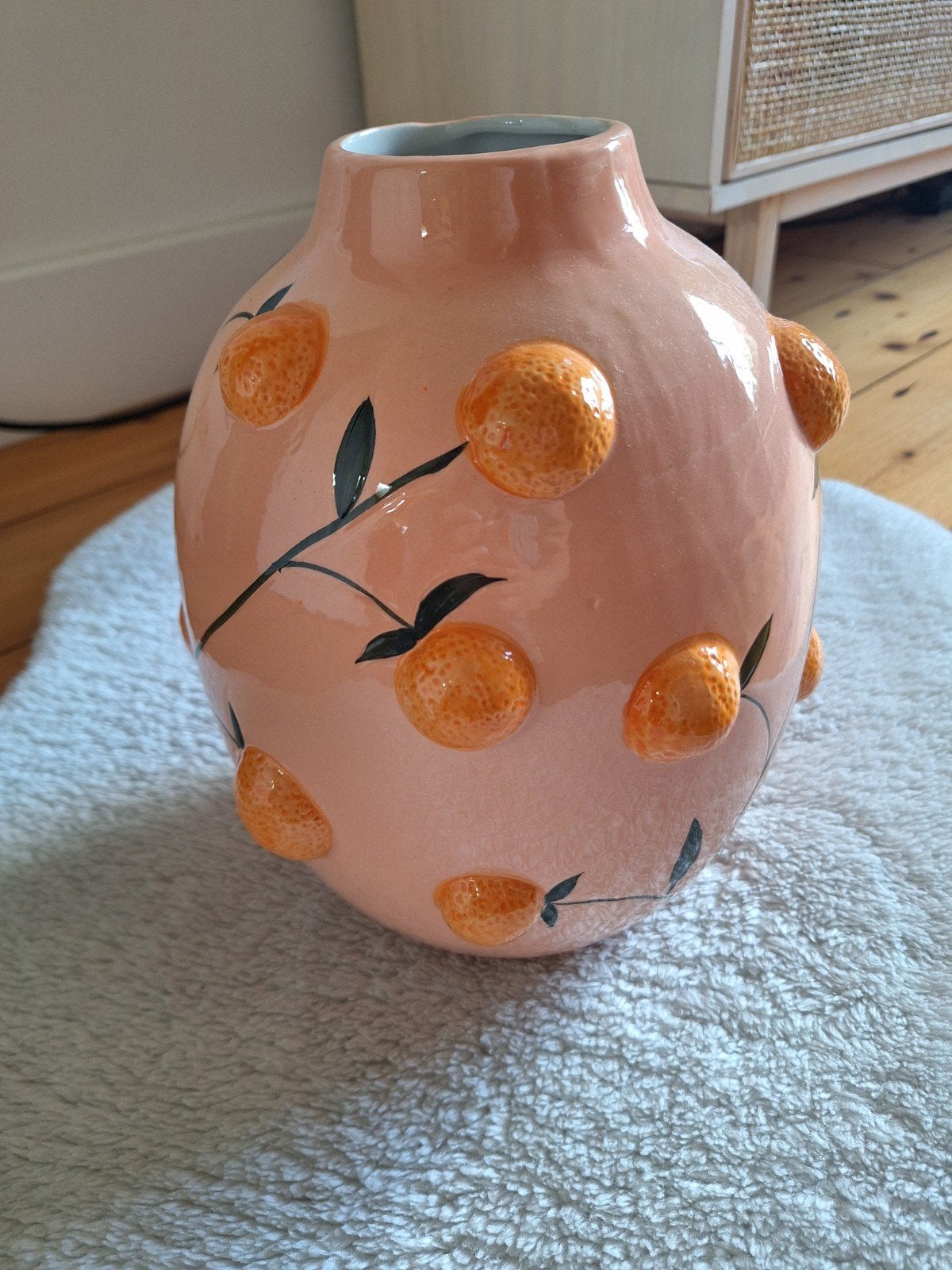 Mandarijnen vaas Leen Bakker, Ophalen, Nieuw, Roze, 30 cm