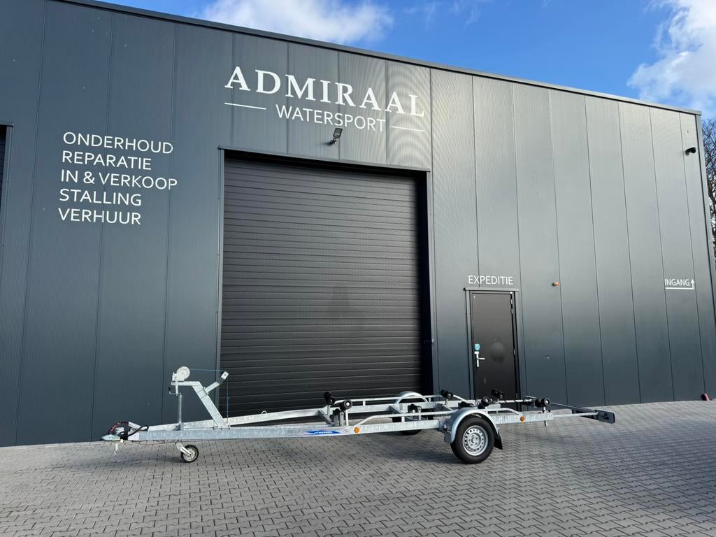 Freewheel Boottrailer ( MEGA ACTIE OP GEBRUIKTE TRAILERS ), Watersport en Boten, Boottrailers, Zo goed als nieuw, Sloepentrailer