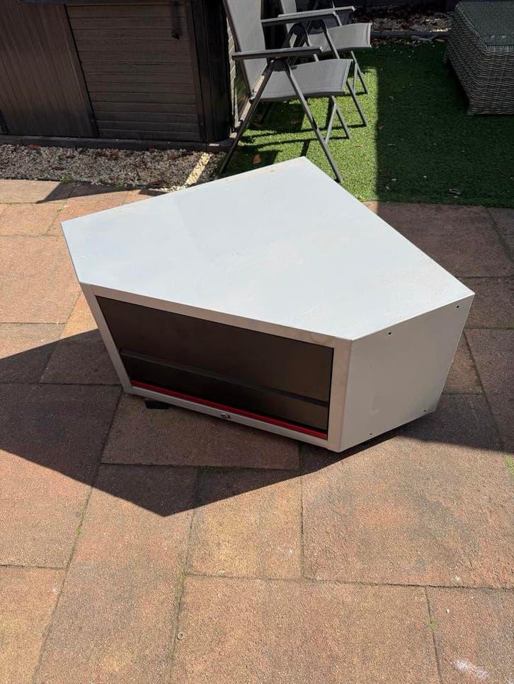 HBM Deluxe Bovenkast Hoek met Gasveren Werkplaatsinrichting, Doe-het-zelf en Verbouw, Werkbanken, Ophalen, Zo goed als nieuw, 70 tot 120 cm