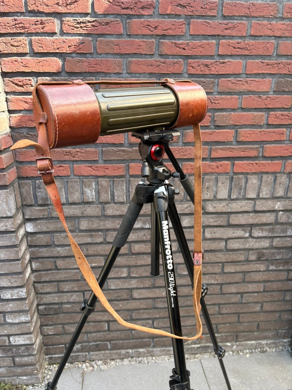 Optolyth kijker 30X75 met manfrotto statief., Ophalen of Verzenden, Zo goed als nieuw