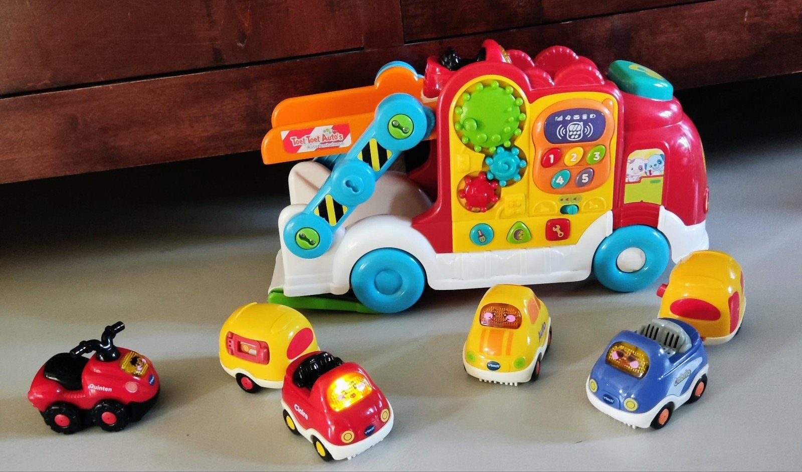 VTech Toet Toet Auto ambulance., Ophalen of Verzenden, Zo goed als nieuw, Auto, Met licht