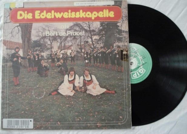 Die Edelweisskapelle o.l.v. Bert de Proost, Cd's en Dvd's, Vinyl | Overige Vinyl, Ophalen of Verzenden, 1980 - 1989, Gebruikt