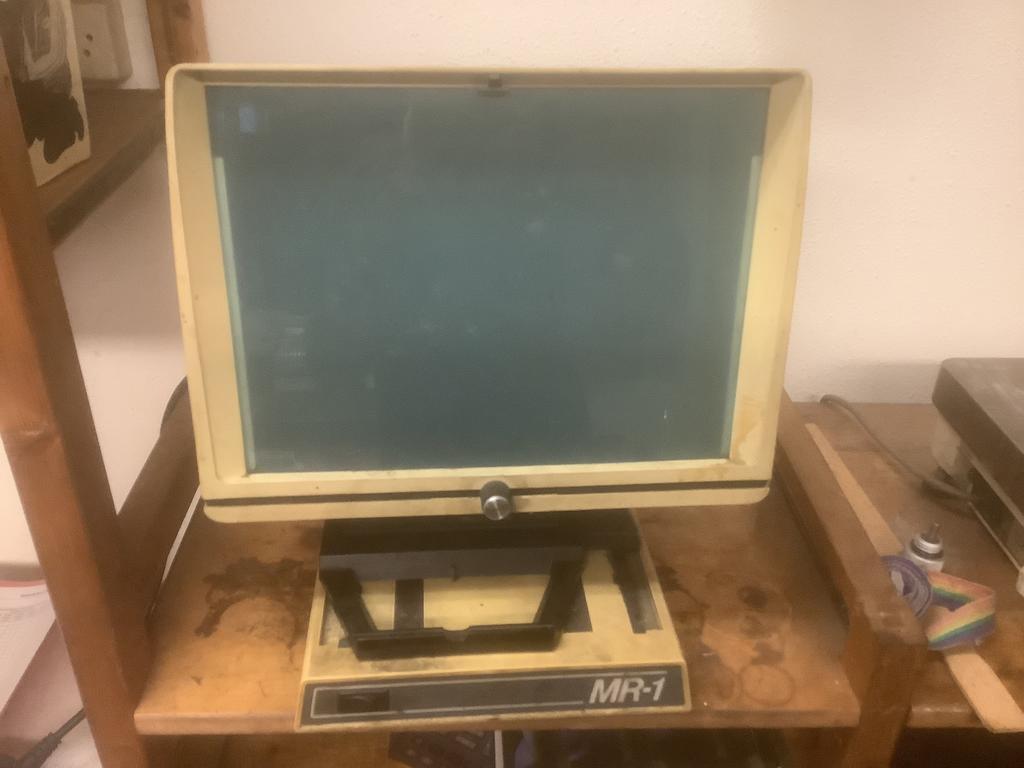 Microfiches reader + fiches motoren Triumph en Japans, Ophalen, Overige merken
