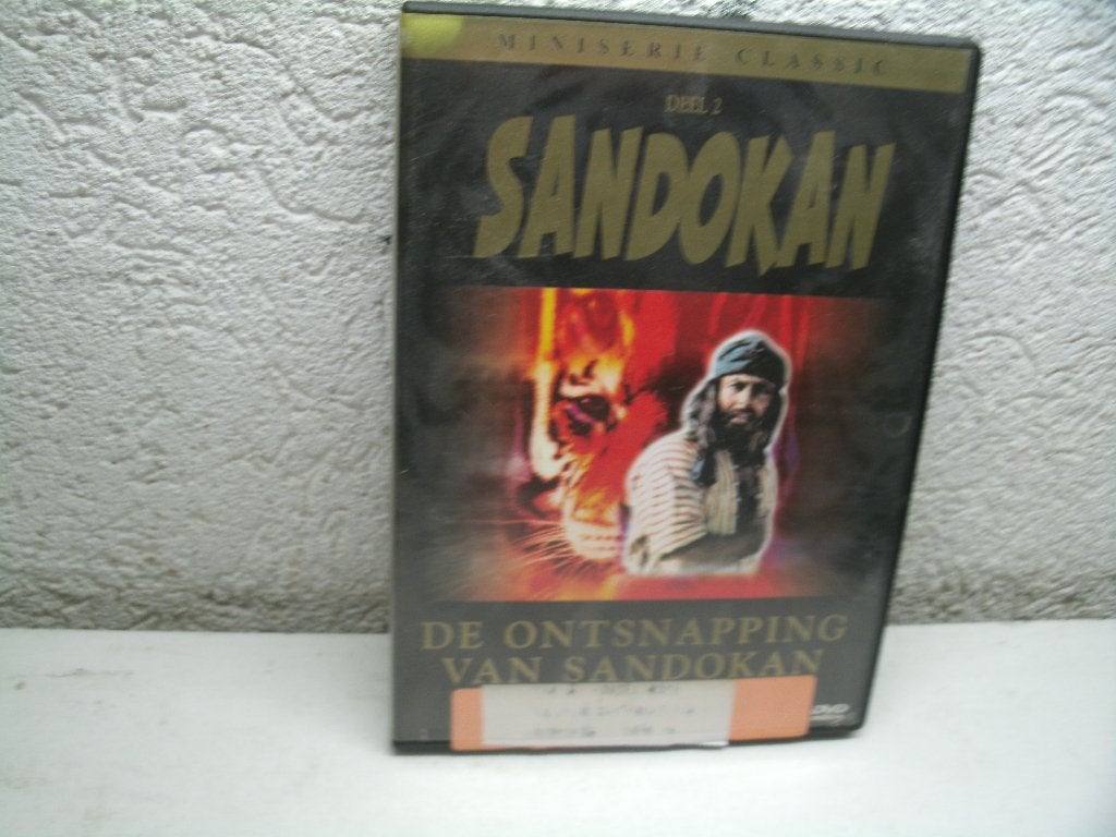 dvd 185b sandokan deel 2 de ontsnapping van, Alle leeftijden, Ophalen of Verzenden, Zo goed als nieuw