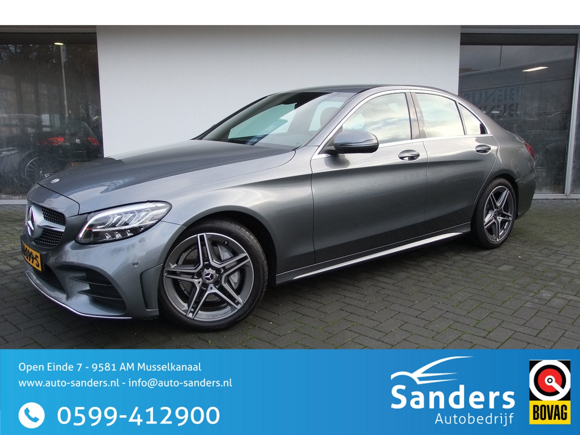 Mercedes-Benz C-Klasse 180 Business Solution AMG / Facelift, Auto's, Euro 6, Sedan, 16 km/l, 5 stoelen