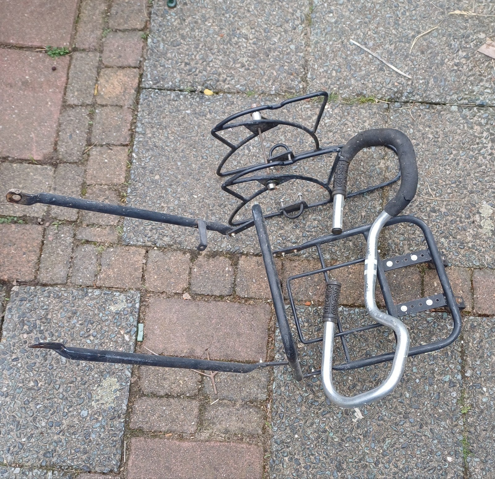 Bagage dragers fiets en vlinderstuur, Ophalen of Verzenden, Gebruikt