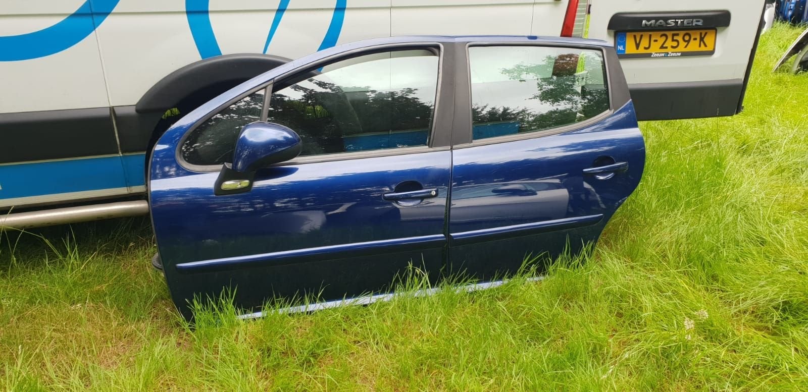 PEUGEOT 207 PORTIEREN LV+LA BK 2008, Gebruikt, -, Deur, -