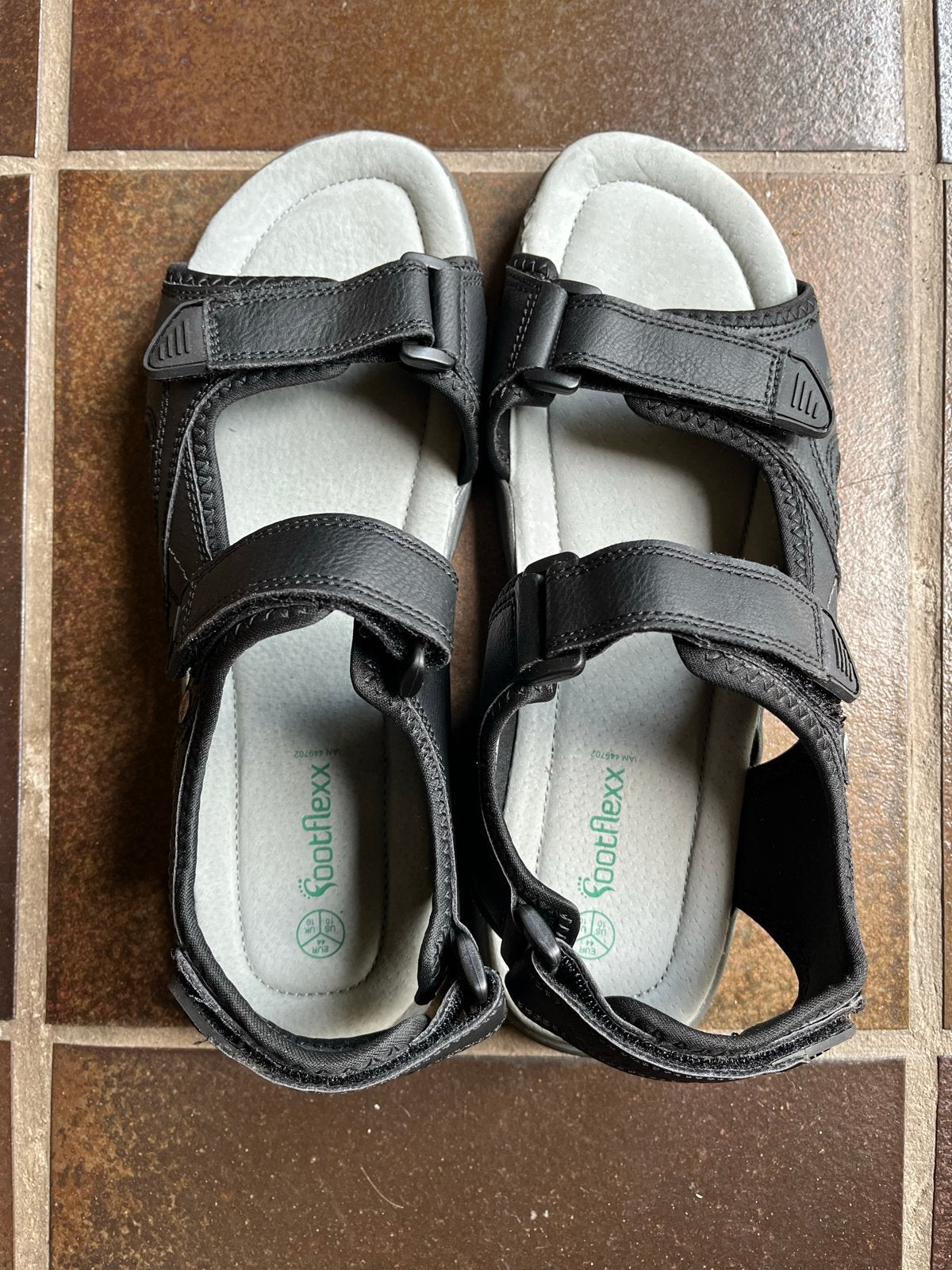 Footflexx sandalen maat 44, zwart, nieuw, Kleding | Heren, Sandalen, Zwart, Nieuw, Ophalen of Verzenden