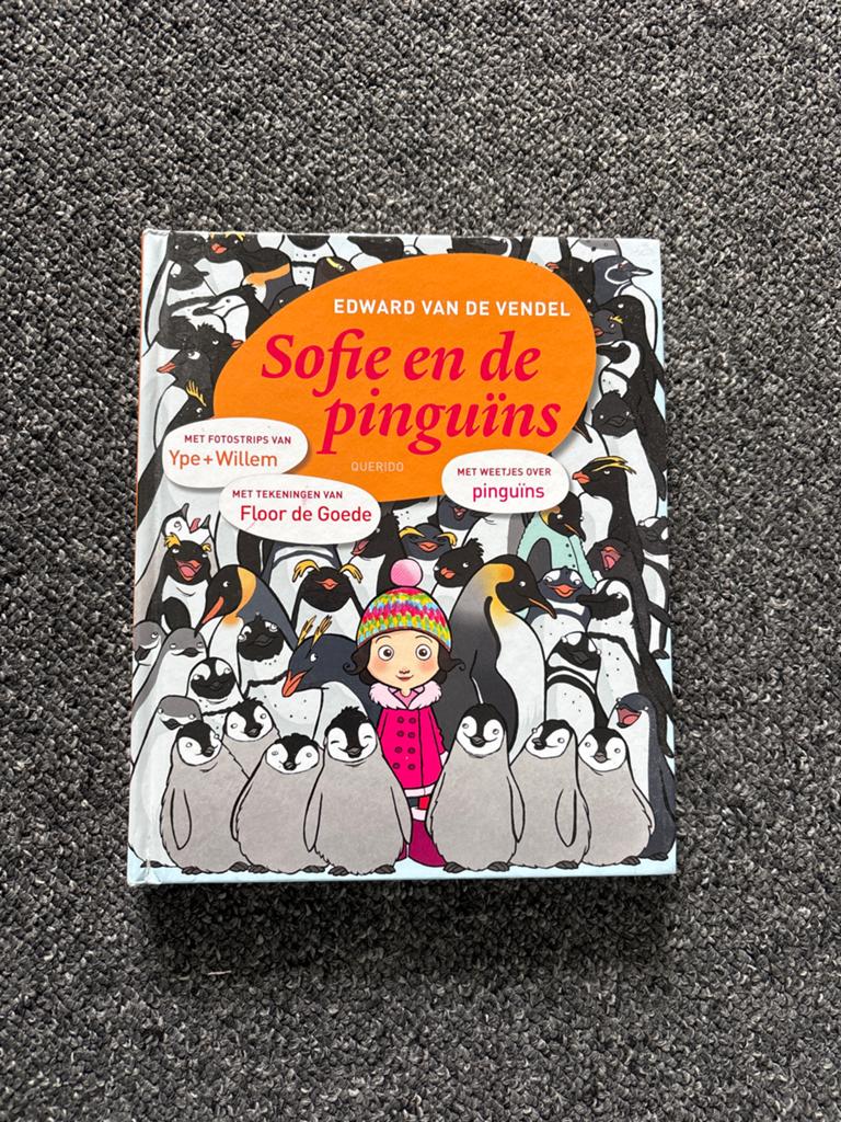 Sofie en de pinguïns - Edward van de Vendel, Ophalen of Verzenden, Zo goed als nieuw