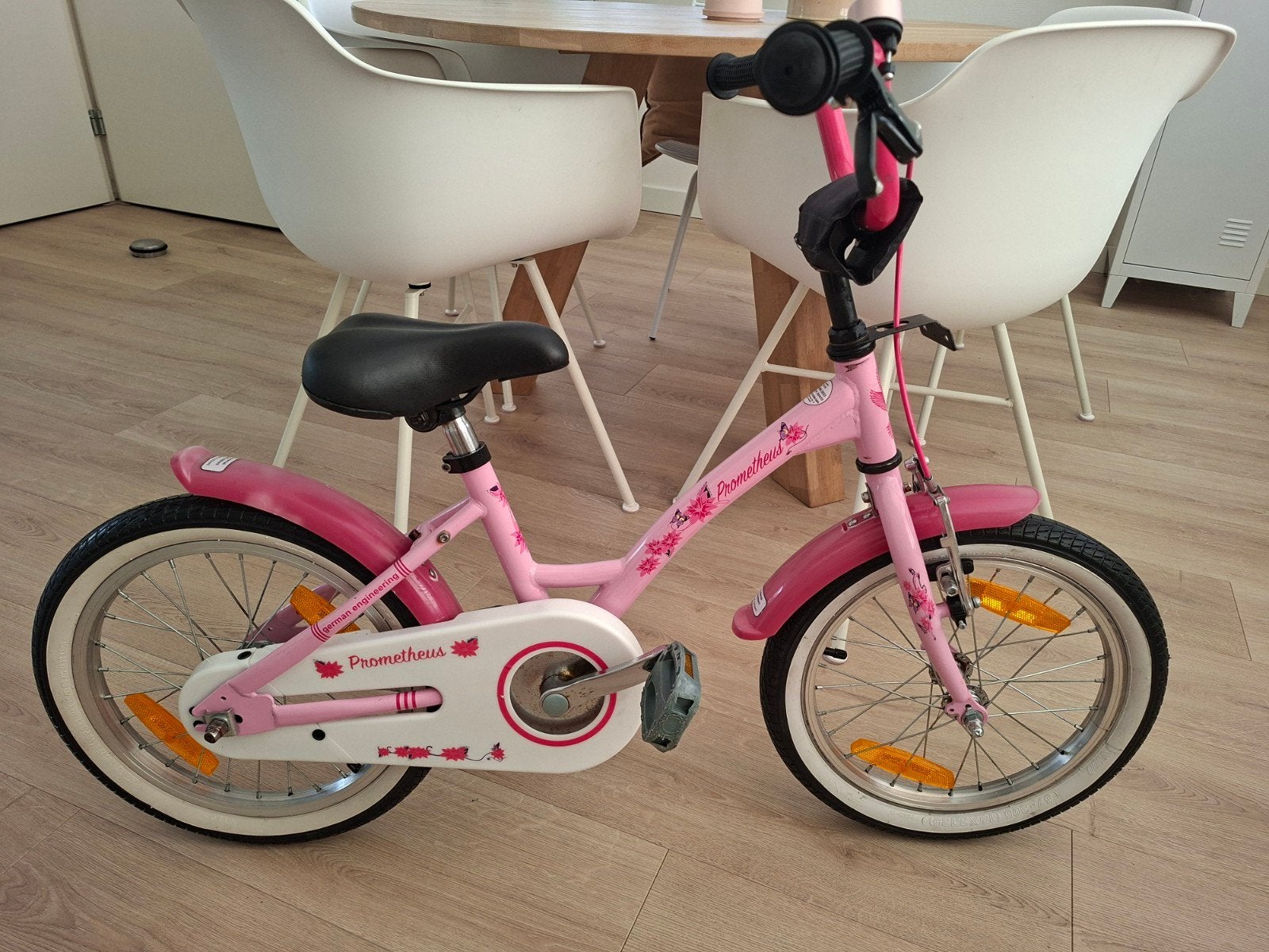 Meisjesfiets  Princess 16 inch nette staat, Ophalen, Gebruikt, 16 inch, Handrem