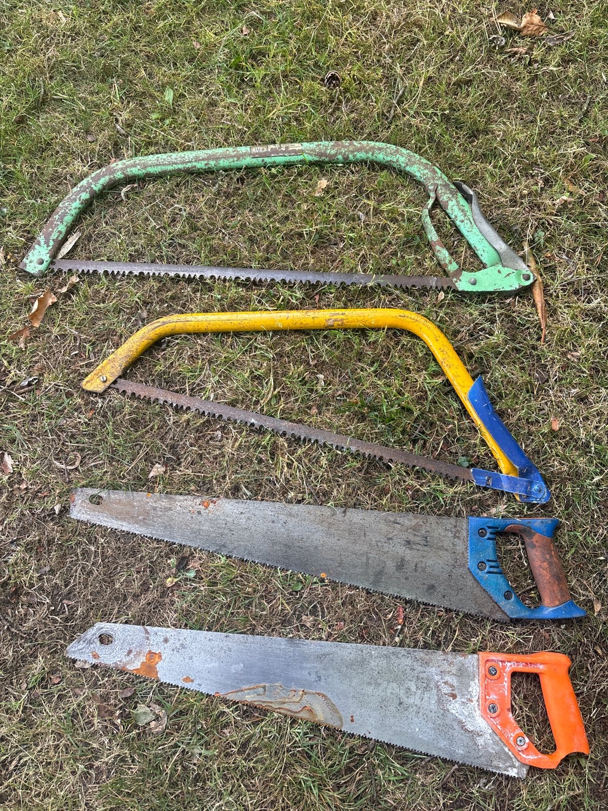 Diverse zagen - handzagen en beugelzagen, Ophalen of Verzenden, Gebruikt, Zaag, Overige merken