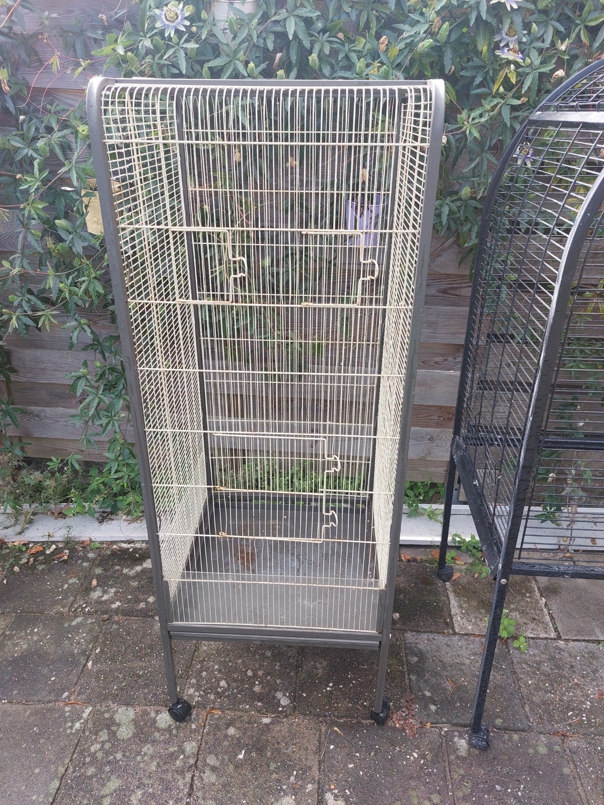 vogelkooi 146x54x54, Dieren en Toebehoren, Ophalen, Gebruikt, Metaal, Vogelkooi