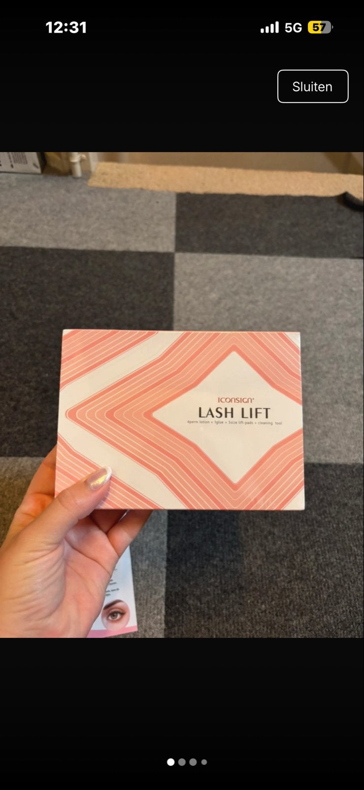 Iconsigh Lash Lift Kit - Wimperlifting Set, Ophalen of Verzenden, Nieuw, Overige typen