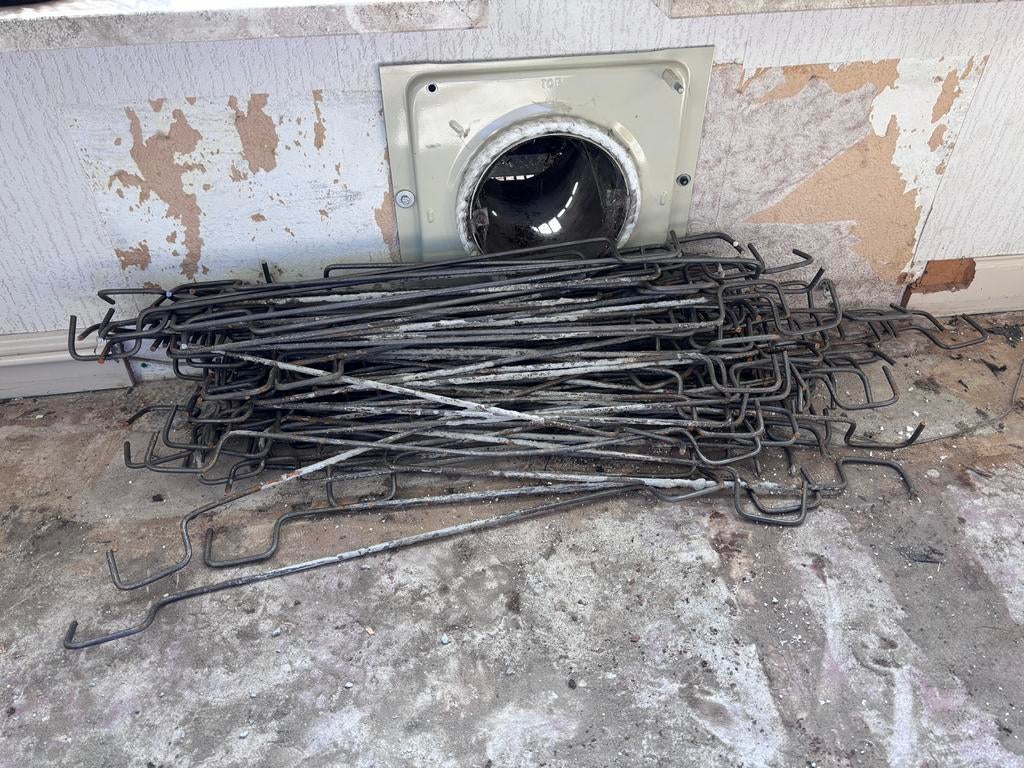 Wapening bovenbeugel eps bekisting fundering bouw ijzer, Ophalen, Gebruikt, 250 mm of meer, Overige typen