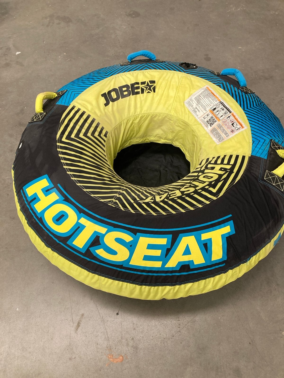 Jobe Hotseat opblaasbare band voor achter de boot, Ophalen of Verzenden, Gebruikt, Overige typen