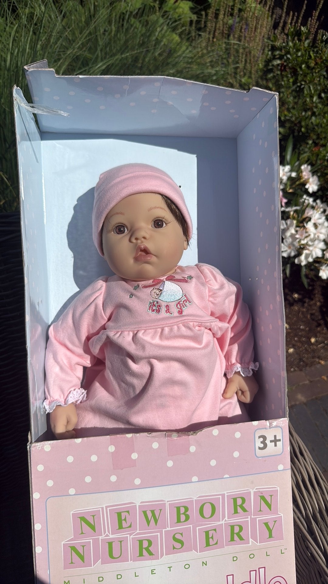 Levensechte pop cuddle baby, Ophalen of Verzenden, Nieuw, Pop, Levensecht of Reborn