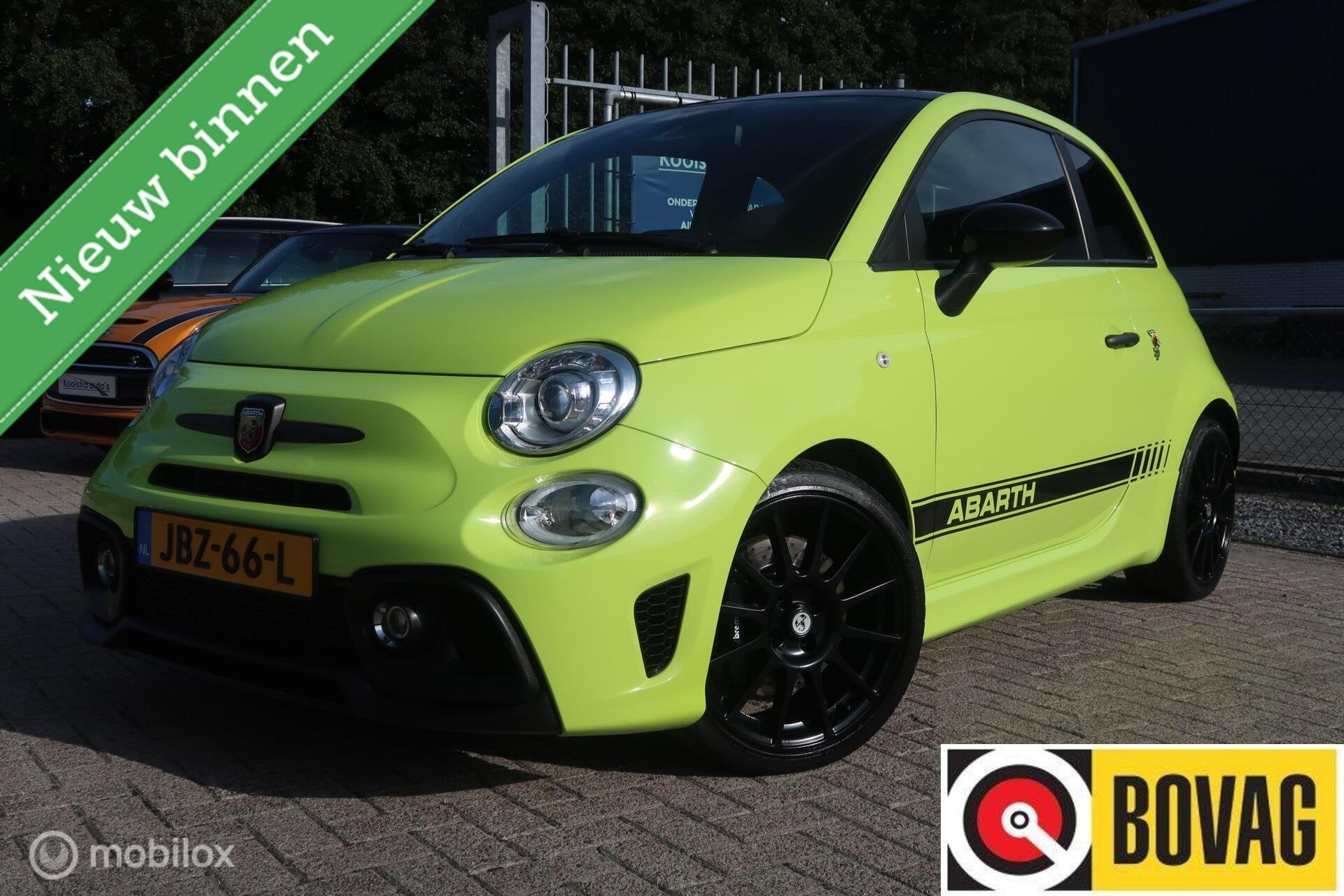 Fiat 500 Abarth Competizione 70th Anniversary, Auto's, Voorwielaandrijving, 15 km/l, Gebruikt, 4 cilinders