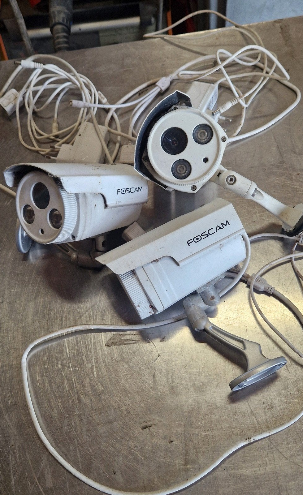 Foscam 2MP 15m IR Buiten IP Camera UTP met Voeding, Ophalen of Verzenden