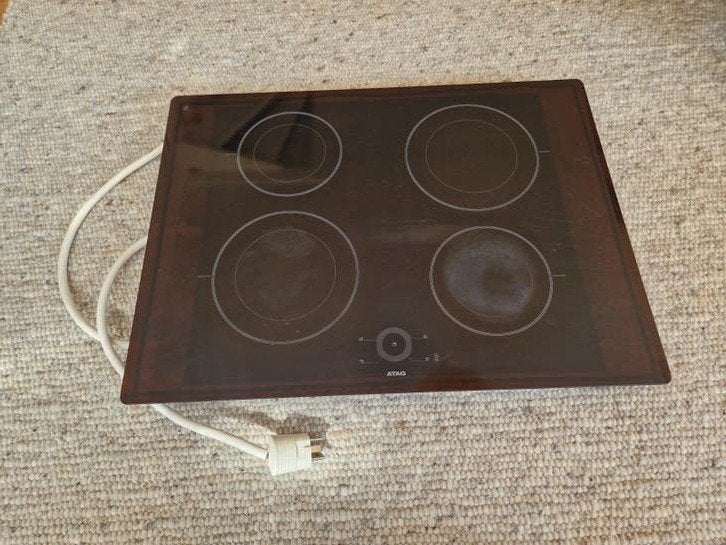 ATAG Inductiekookplaat HI7271E, Witgoed en Apparatuur, Ophalen, Inbouw, Inductie, 4 kookzones