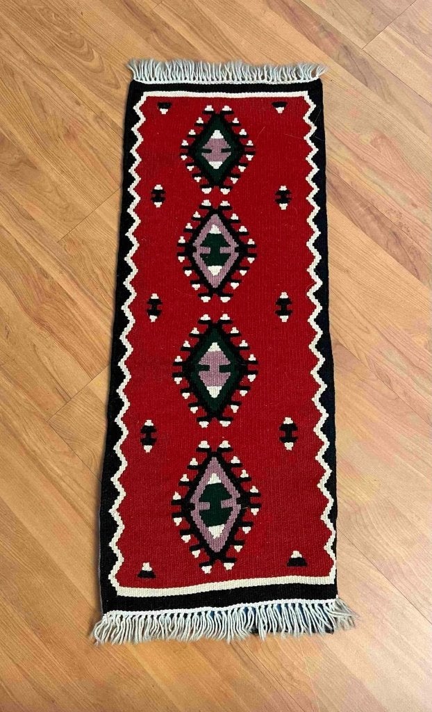 Vintage kelim kleed met ingestikte foam mat 80/32, Djt@dejuistetoon.eu, Zo goed als nieuw, Mon Plaisir 19, Etten-Leur, Netherlands