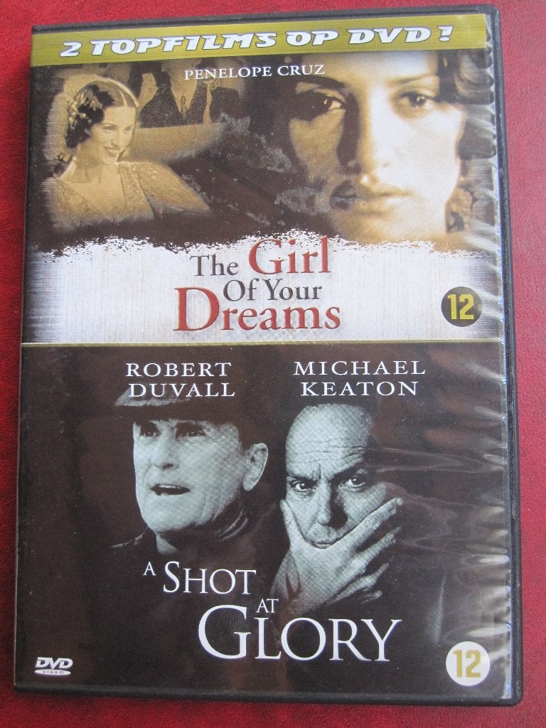 The Girl of Your Dreams + A Shot at Glory (2 films op 1 DVD), Cd's en Dvd's, Engels, Nederlands, Overige genres, Ophalen of Verzenden