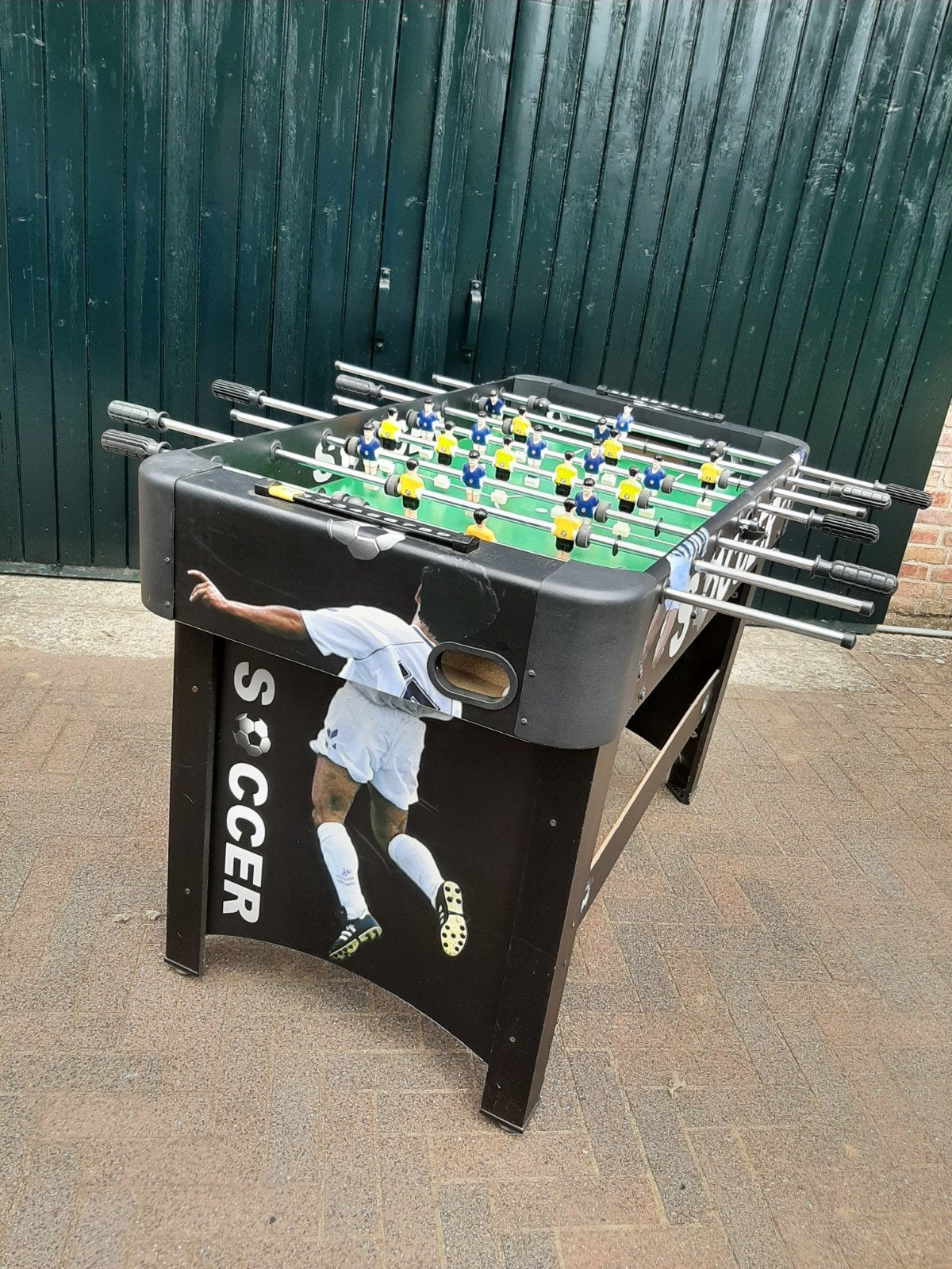 voetbaltafel voetbalspel, Hobby en Vrije tijd, Gezelschapsspellen | Bordspellen, Een of twee spelers, Ophalen, Gebruikt