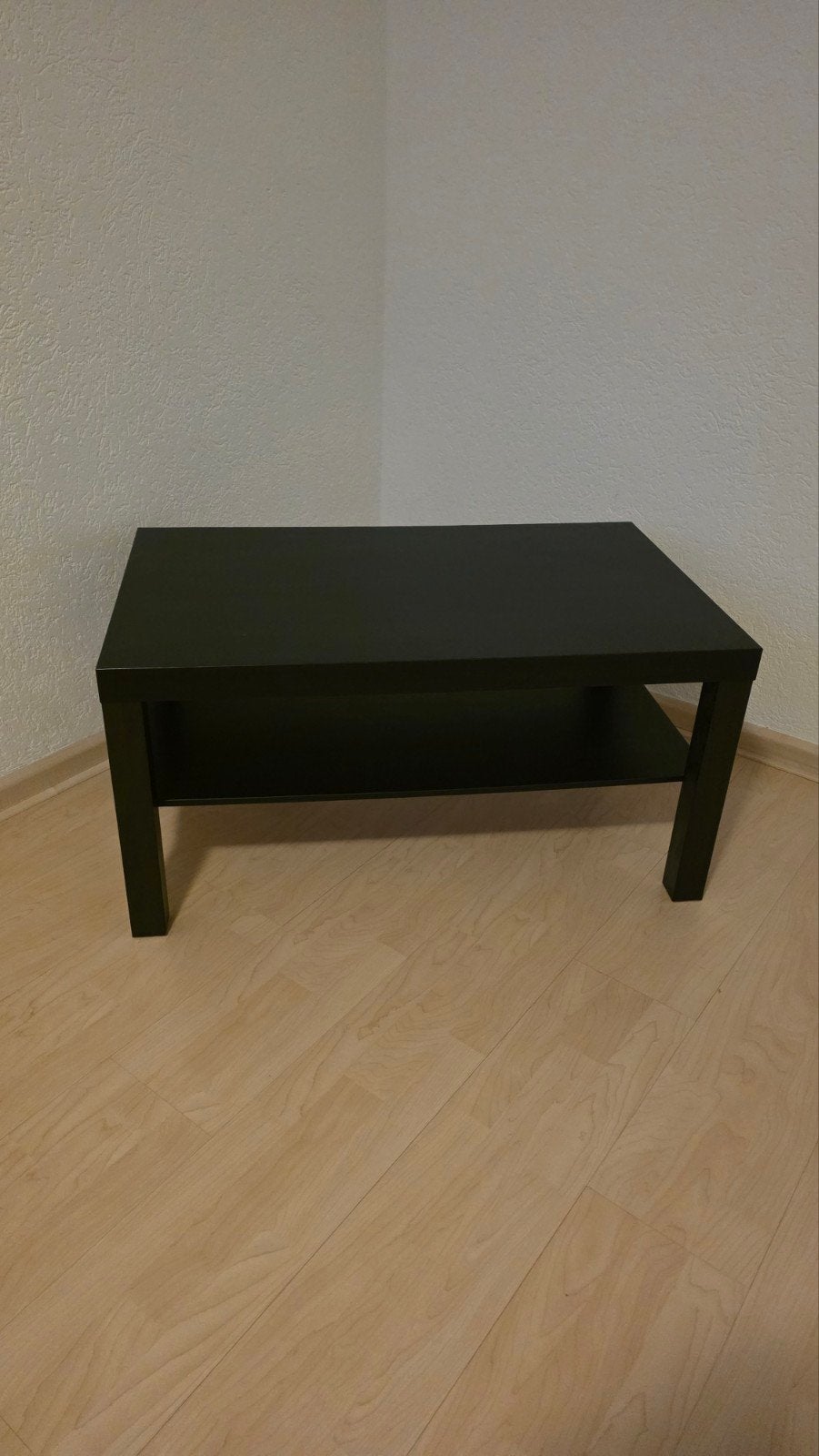 Zwarte Salontafel met Opbergruimte - Gebruikt, Ophalen, Gebruikt, 100 tot 150 cm, Modern, Functioneel