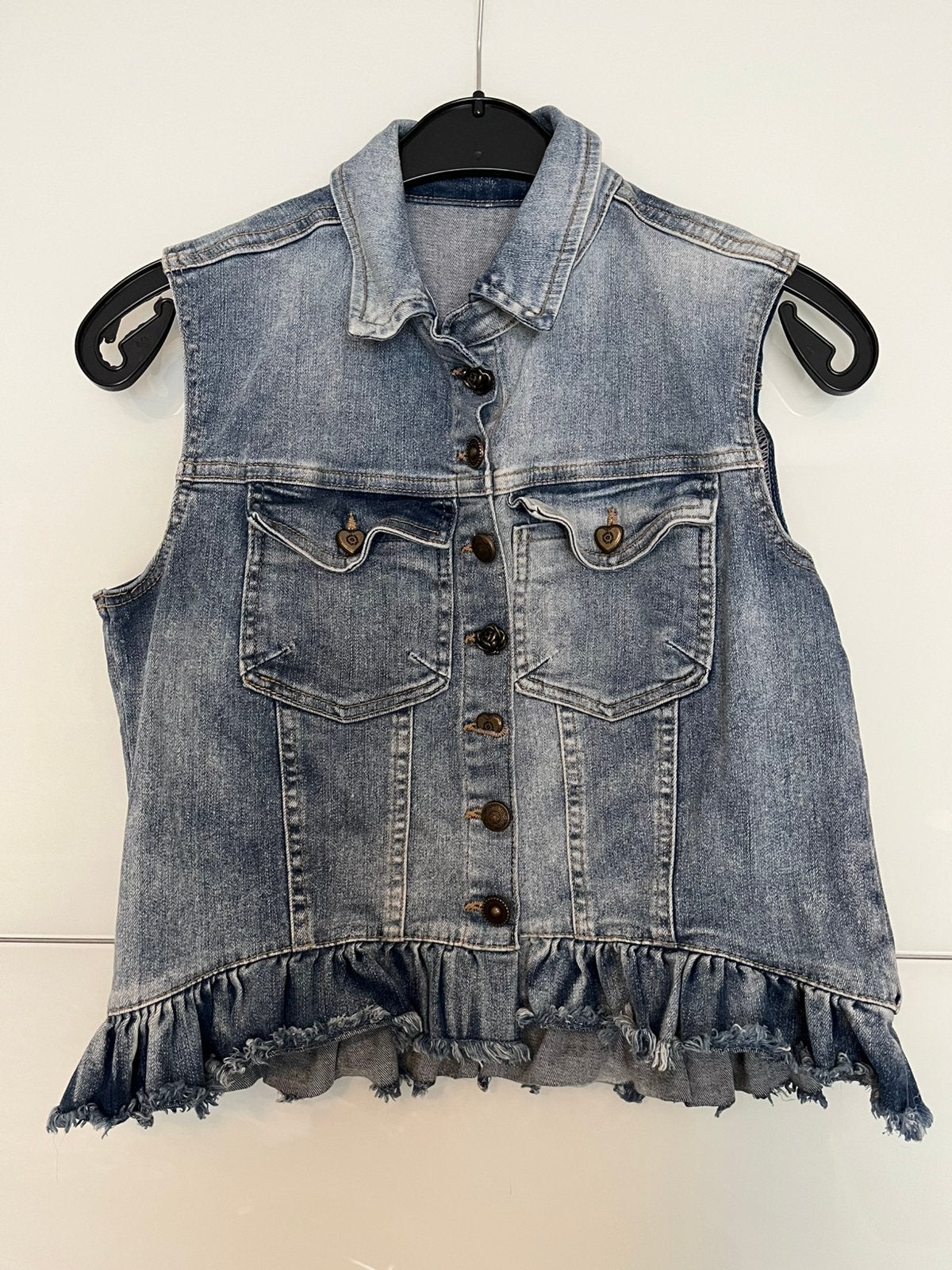 Isla Ibiza Bonita spijker gillet maat S, Ophalen, Nieuw, Maat 36 (S), Blauw