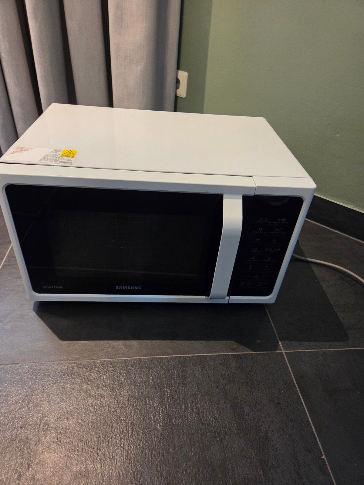 Samsung MC28H5015AW combimagnetron, Combimagnetron, Gebruikt, Ophalen of Verzenden, Draaiplateau
