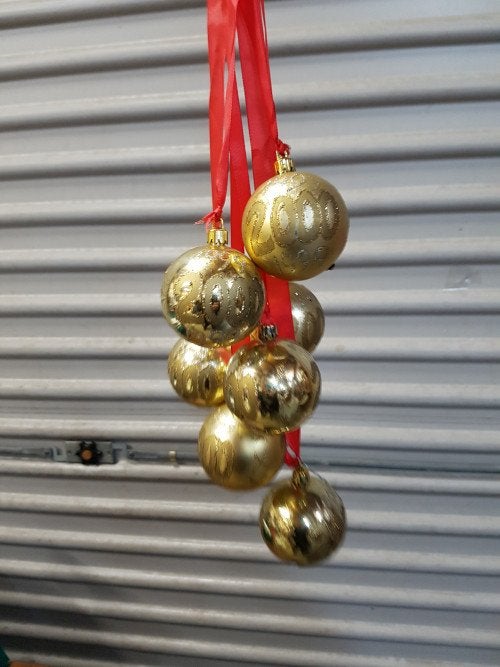 decoratie hanger gouden ballen, Ophalen of Verzenden, 'T Olde Gre-j, Info@toldegrej.nl, Endepoelstraat 20f Didam
