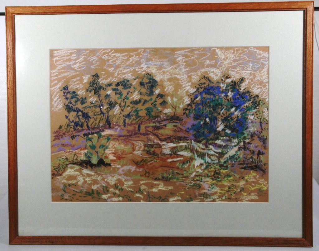 Pasteltekening van Dorry Kahn.  ZELDZAAM, Ophalen