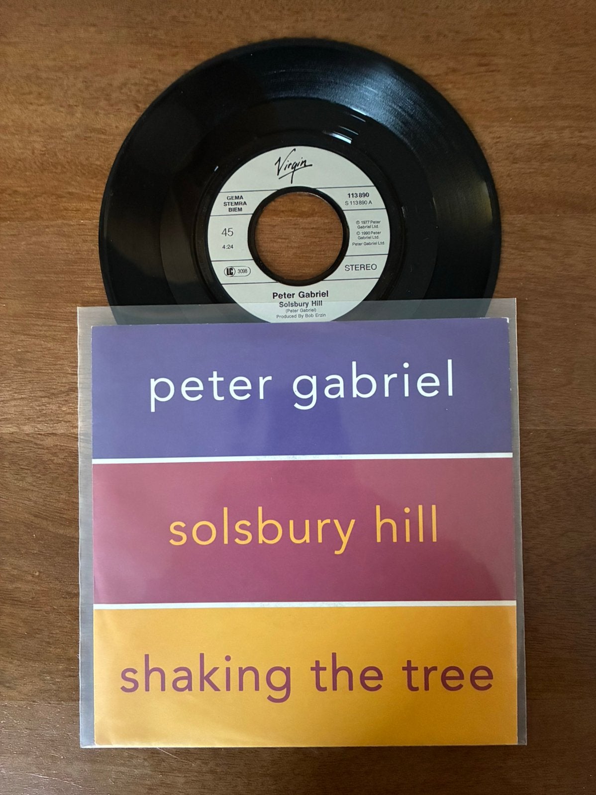 Peter Gabriel - Solsbury hill, Cd's en Dvd's, Ophalen of Verzenden, 7 inch